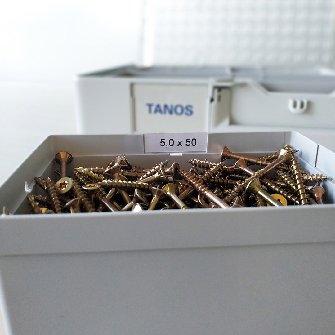 TANOS Beschriftungs-Set für Systainer³ Organizer Einsatzboxen (groß)