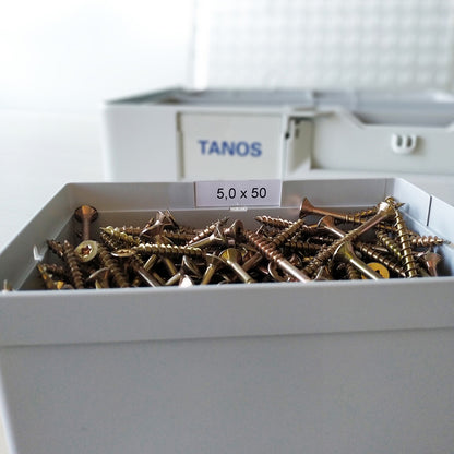 TANOS Beschriftungs-Set für Systainer³ Organizer Einsatzboxen (groß)