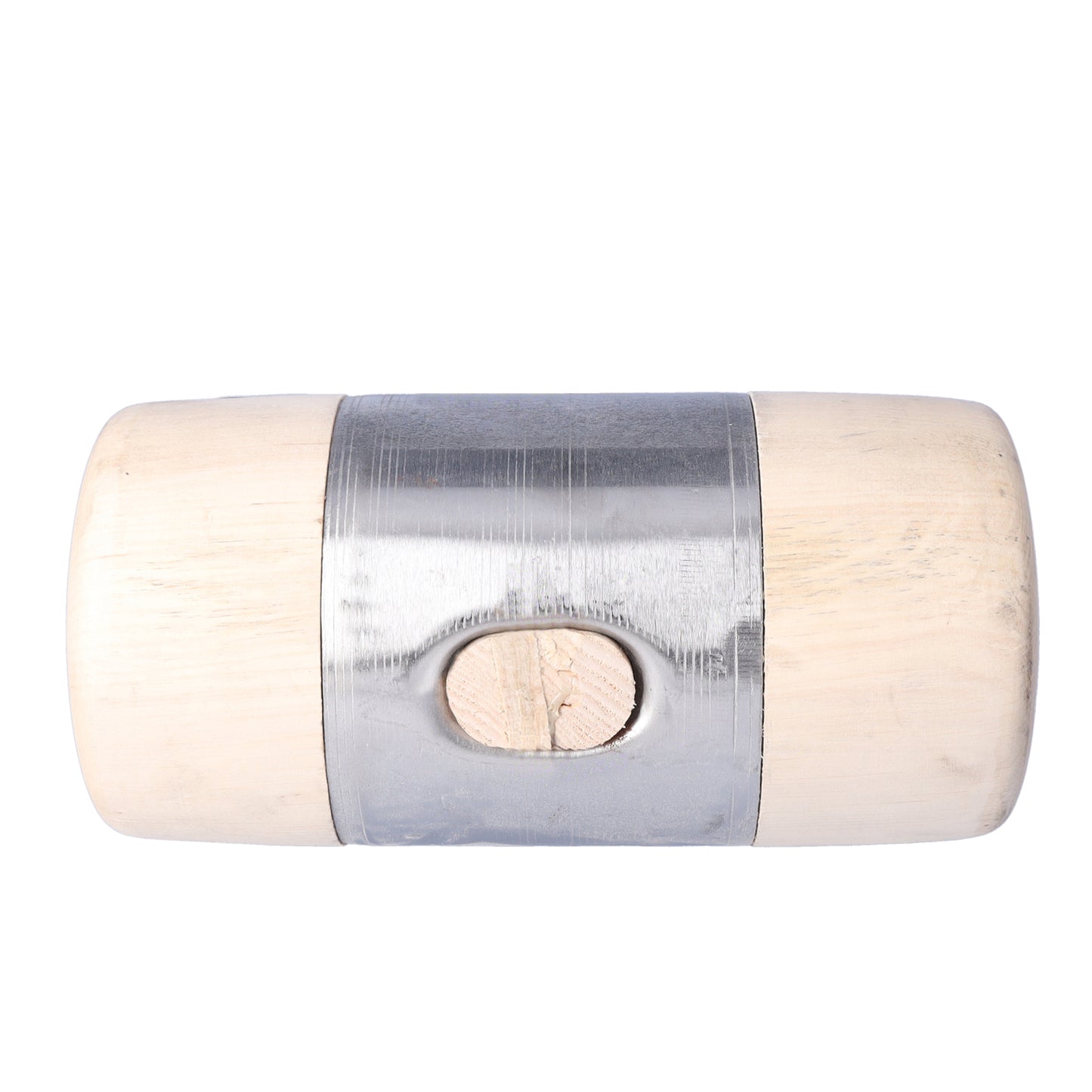 Cut360 Holzhammer | Weißbuche und aufgepresstem Metallmantel | Ø 90 mm Länge: 180 mm | 1100 g | Vielseitiger Holzklopfer für Holzbearbeitung | Klöpfel für Zimmerleute, Tischler & Schreiner