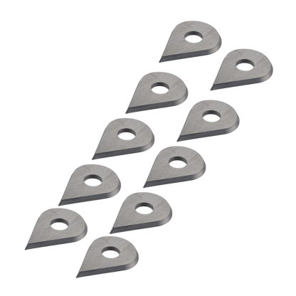 Cut360 Präzisions-Ersatzklingen, Tropfenform, V-Nut, Farbschaber 625 hochwertige Qualität für müheloses Entfernen von Farbresten