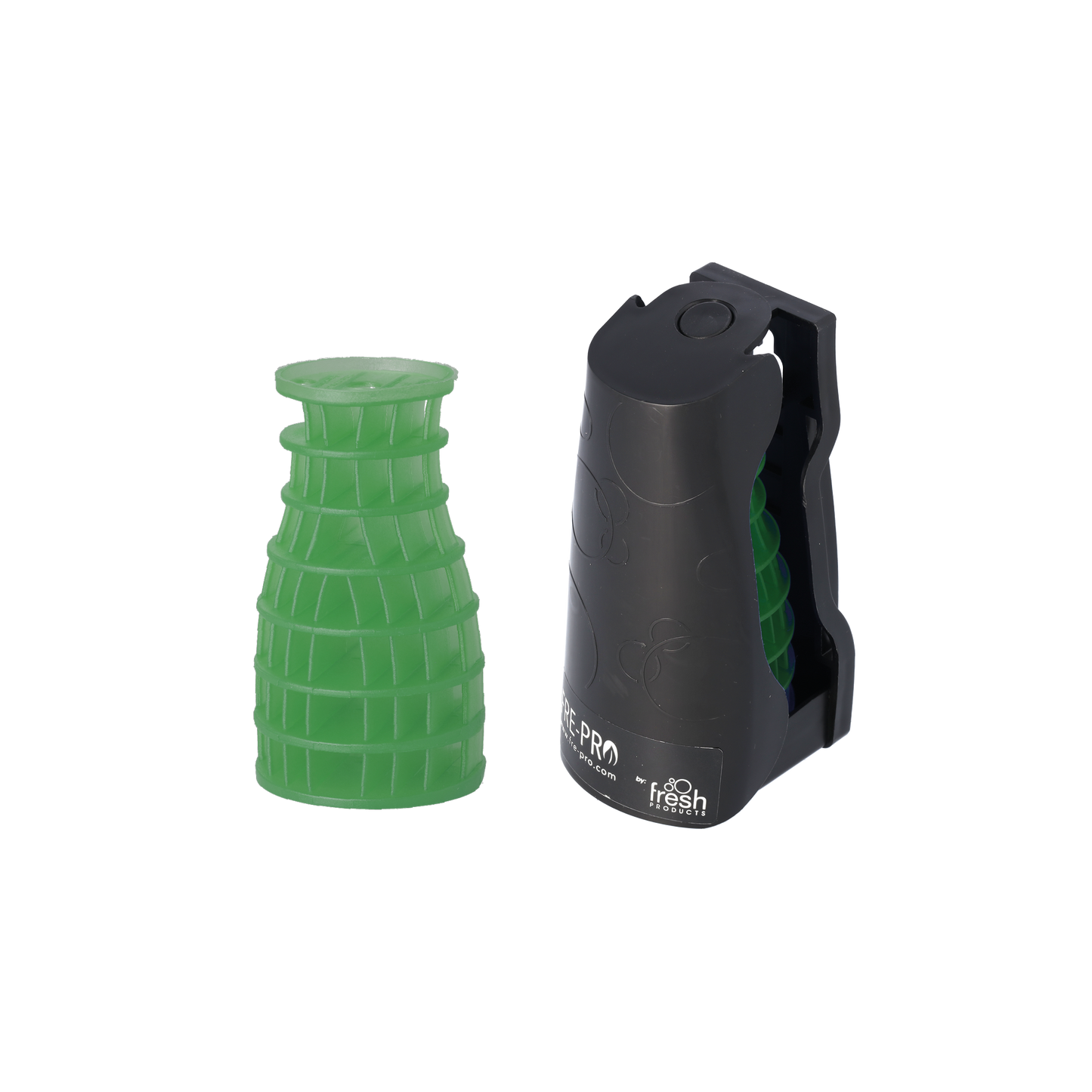 Cut360 Eco Air 2.0 Raumduft Cucumber Melon  mit schwarzer Halterung für große Räume, 30 Tage Frischewirkung, Lufterfrischer im formschönen Design, geräuschlos ohne sprayen