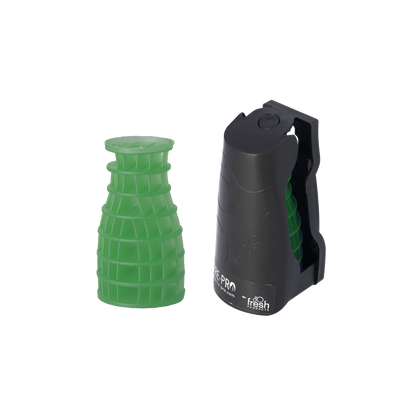 Cut360 Eco Air 2.0 Raumduft Cucumber Melon  mit schwarzer Halterung für große Räume, 30 Tage Frischewirkung, Lufterfrischer im formschönen Design, geräuschlos ohne sprayen