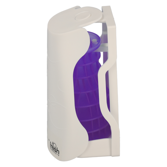 Cut360 Eco Air 2.0 Raumduft Set, weiße Halterung mit 5 Düften für große Räume, 30 Tage Frischewirkung, Lufterfrischer im formschönen Design, geräuschlos ohne sprayen