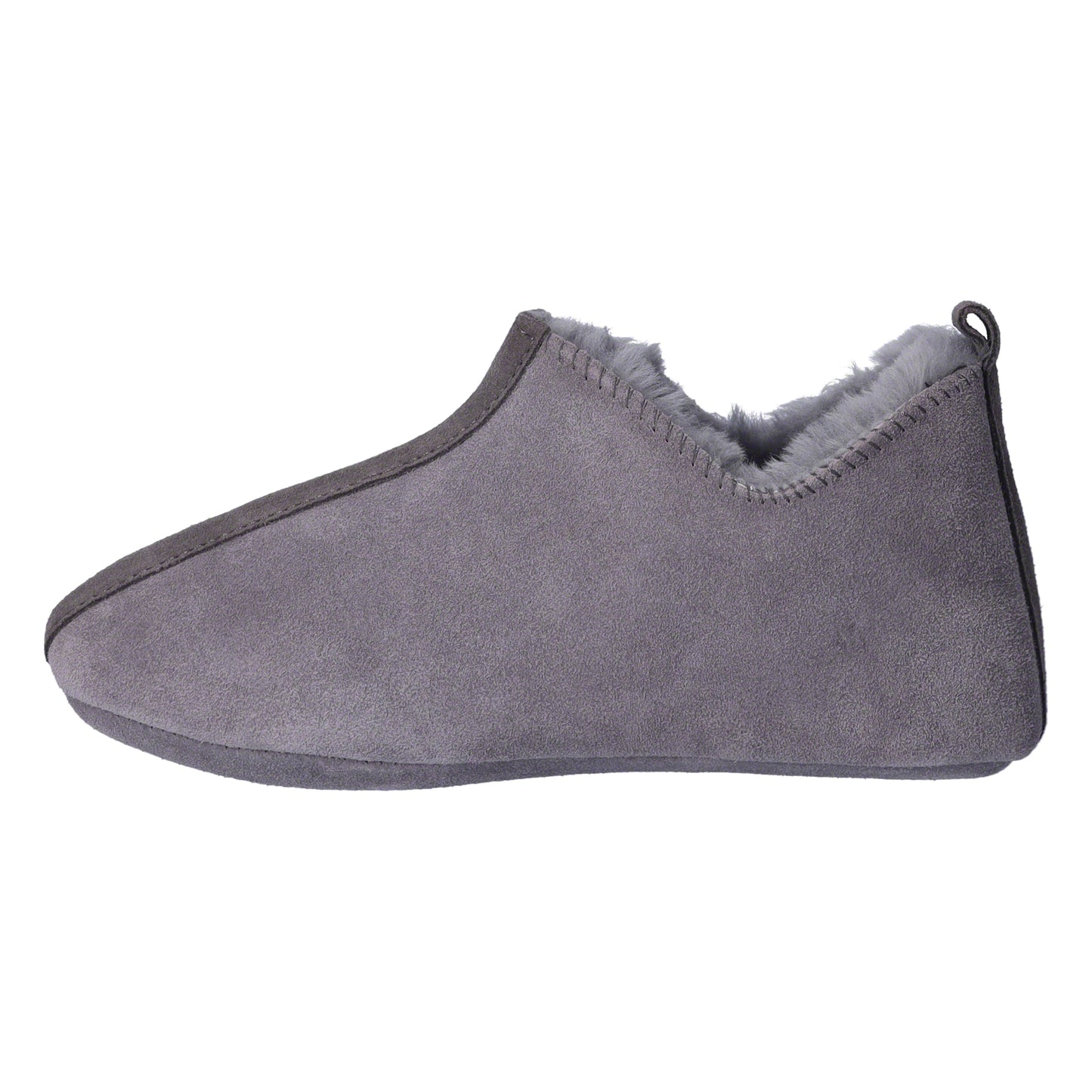 Heitmann Lammfell-Slipper, grau Gr. 46