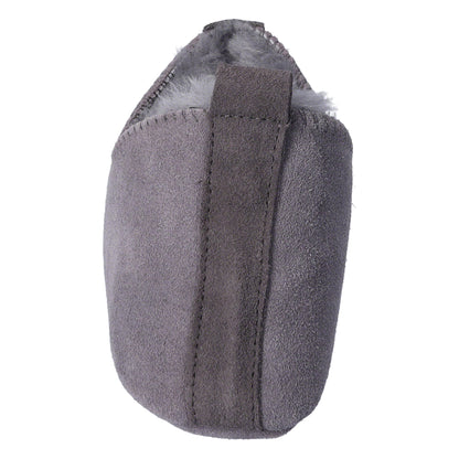 Heitmann Lammfell-Slipper, grau Gr. 42