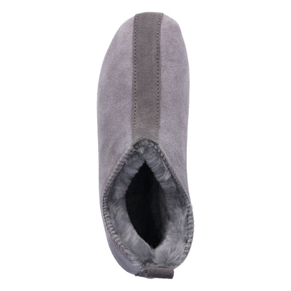 Heitmann Lammfell-Slipper, grau Gr. 46