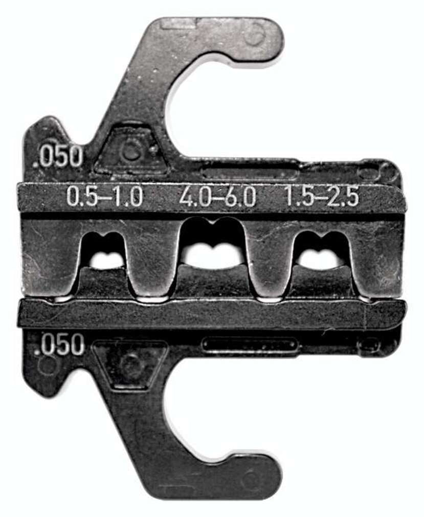 Rennsteig Multicrimp Crimpeinsatz 50 in Box für unisolierte Flachstecker