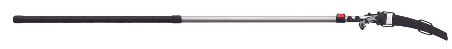 SILKY Zübat Professional Stangensäge 2-teilig 2,0–3,3 m | 330 mm Zugsägeblatt 7,5 Z/30 mm | ovale Alu-Teleskopstange, Doppel-Verriegelung | Gummigriff & Stoßschutz | HookFox optional | Baumpflege