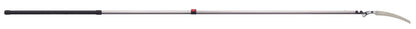 SILKY Zübat Professional Stangensäge 2-teilig 2,0–3,3 m | 330 mm Zugsägeblatt 7,5 Z/30 mm | ovale Alu-Teleskopstange, Doppel-Verriegelung | Gummigriff & Stoßschutz | HookFox optional | Baumpflege