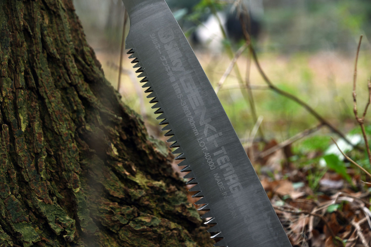 Silky Genki Temagari 500 mm Japansäge – aggressivste & schnellste Silky-Säge mit grober Mirai-Me Verzahnung (3–5 Z/30 mm), ergonomischem Genki-Griff, handgefertigt, inkl. Tasche, für frisches Holz