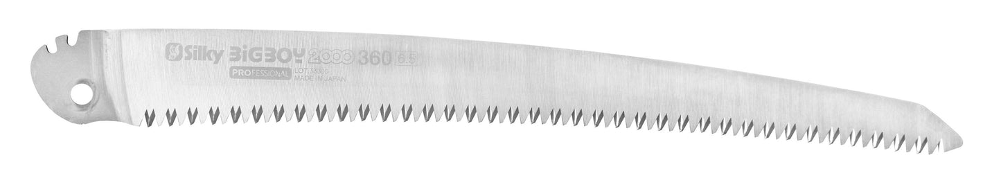 Silky Ersatzblatt für Klappsäge BigBoy 2000 360mm, 7,5 ZpZ grob, gebogen, gelb