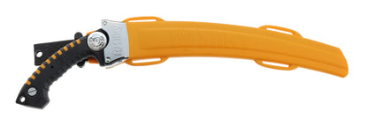 SILKY Baumsäge Sugoi 360 mm | gebogene Zugsäge 6,5 Zähne/30 mm Mirai-Me grob | nachschärfbar | Sichel am Blattende | ergonomischer Gummigriff mit Sicherungshaken | Profi Baumpflege