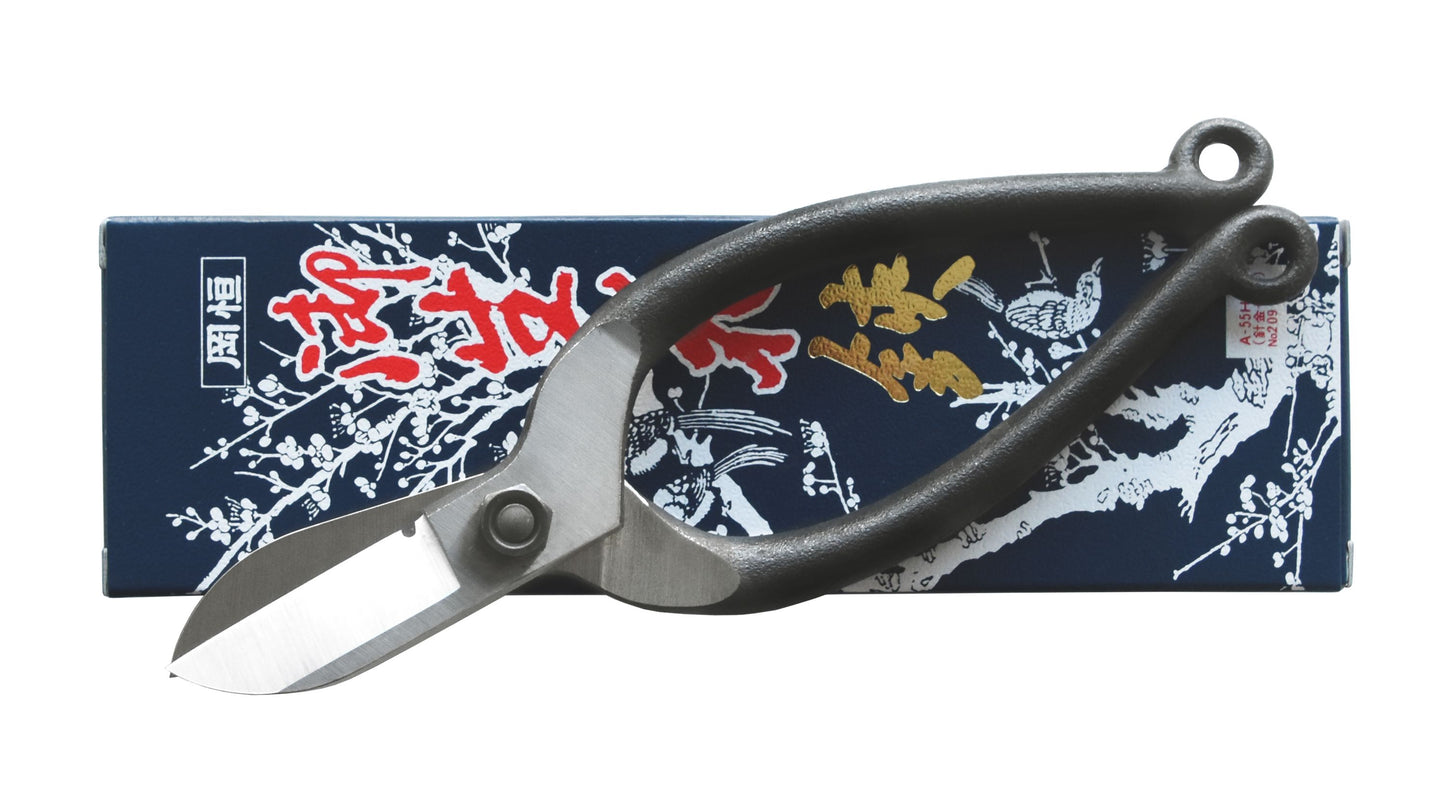 Okatsune 209 Ikebana-Schere – Ikenobo-Stil lang | 180 mm | 42 mm Klinge | 180 g