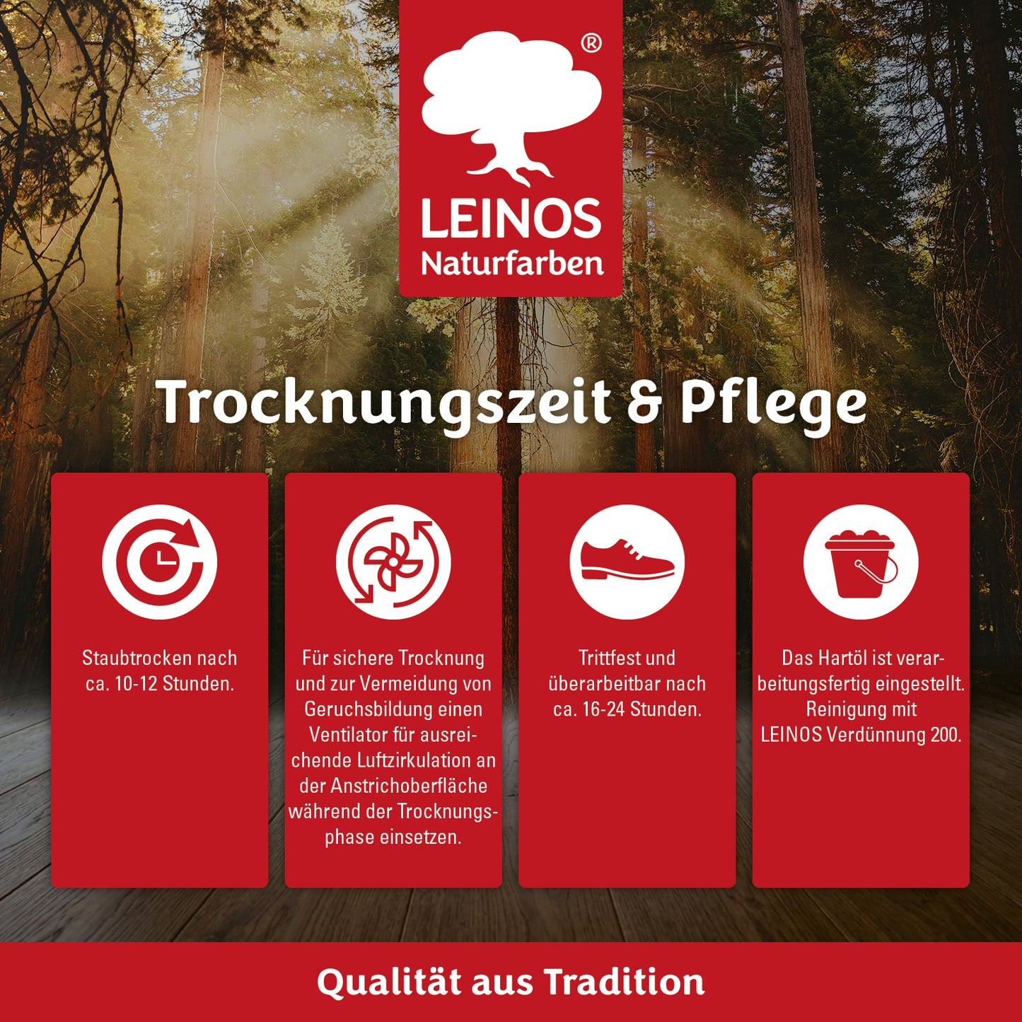 LEINOS Holzöl 2,5 l | Hartöl Farblos für Tische Möbel Arbeitsplatten | Teak Eiche Möbelöl für effektive Versiegelung und langanhaltenden Schutz im Innenbereich