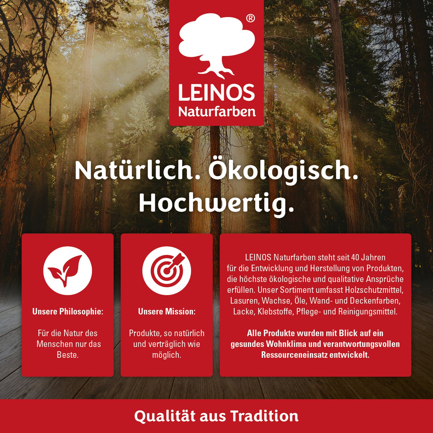 LEINOS 241 Hartöl Hell für Innen 2,5 l