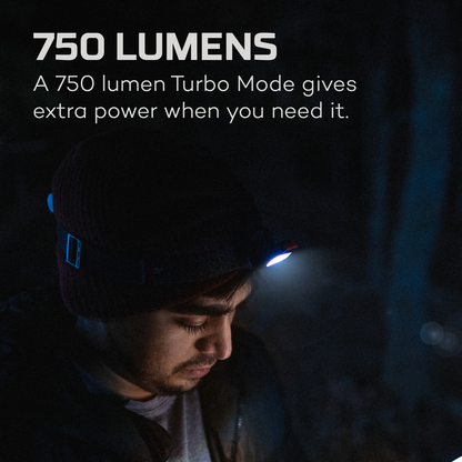 Nebo EINSTEIN 750 Leistungsstarke 750-Lumen-Stirnlampe