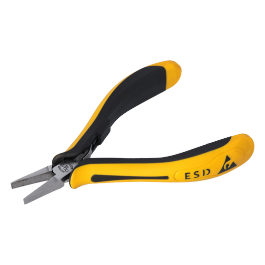 NWS Flachzange auf SB-Karte 126A-79-ESD-120-SB, besonders für Arbeiten an elektrostatisch gefährdeten Bauelementen