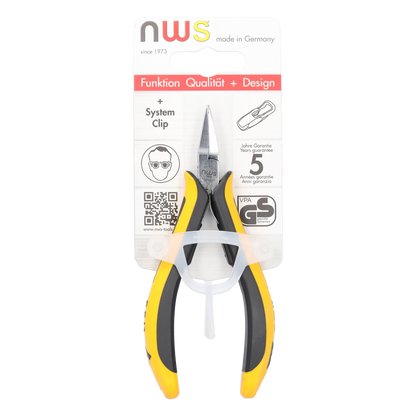 NWS Flachzange auf SB-Karte 126A-79-ESD-120-SB, besonders für Arbeiten an elektrostatisch gefährdeten Bauelementen
