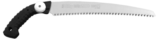Silky Natanoko 60 japanische Handsäge 300 mm, feste Zugsäge für frisches Holz, grobe Verzahnung, rutschfester Gummigriff, stabiles Blatt für Astschnitt, Garten, Baumpflege, Outdoor, mit Scheide robust