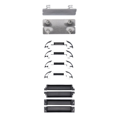 No-Ha NS einseitig oder zweiseitiger Schiebetürgriff für Schiebetüren (Türdicke 27 mm+, 37 mm+, 43 mm+, 48 mm+)