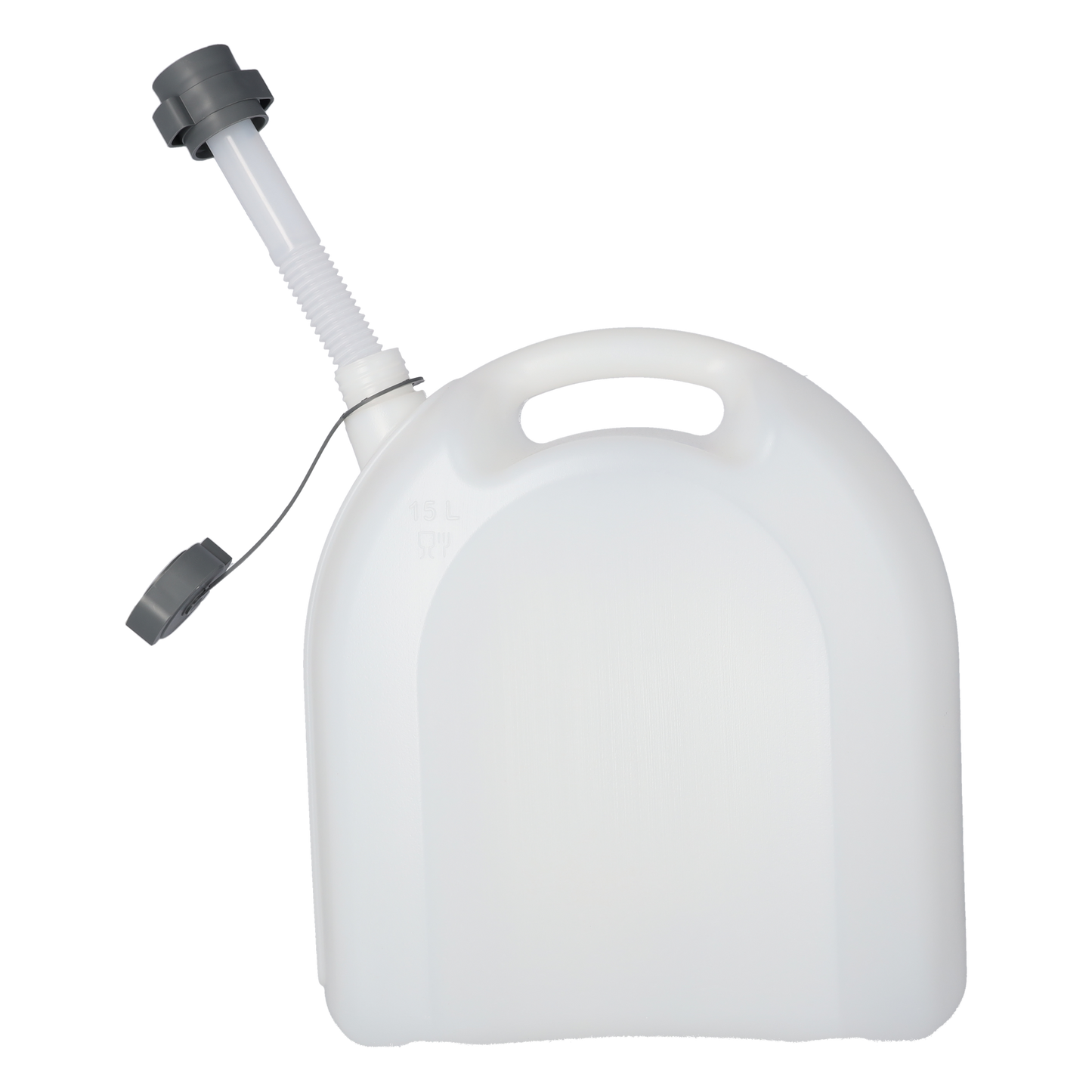 Pressol Wasserkanister-10 Liter aus Polyethylen | Lebensmittelecht | für Trinkwasser und flüssige Lebensmittel | PE-mit flexiblem Auslauf