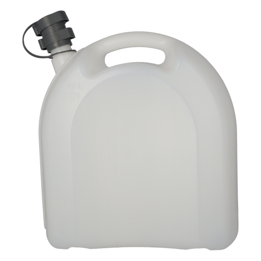 Pressol Wasserkanister-20 Liter aus Polyethylen | Lebensmittelecht | für Trinkwasser und flüssige Lebensmittel | PE-Ablasshahn+Auslauf flexibel