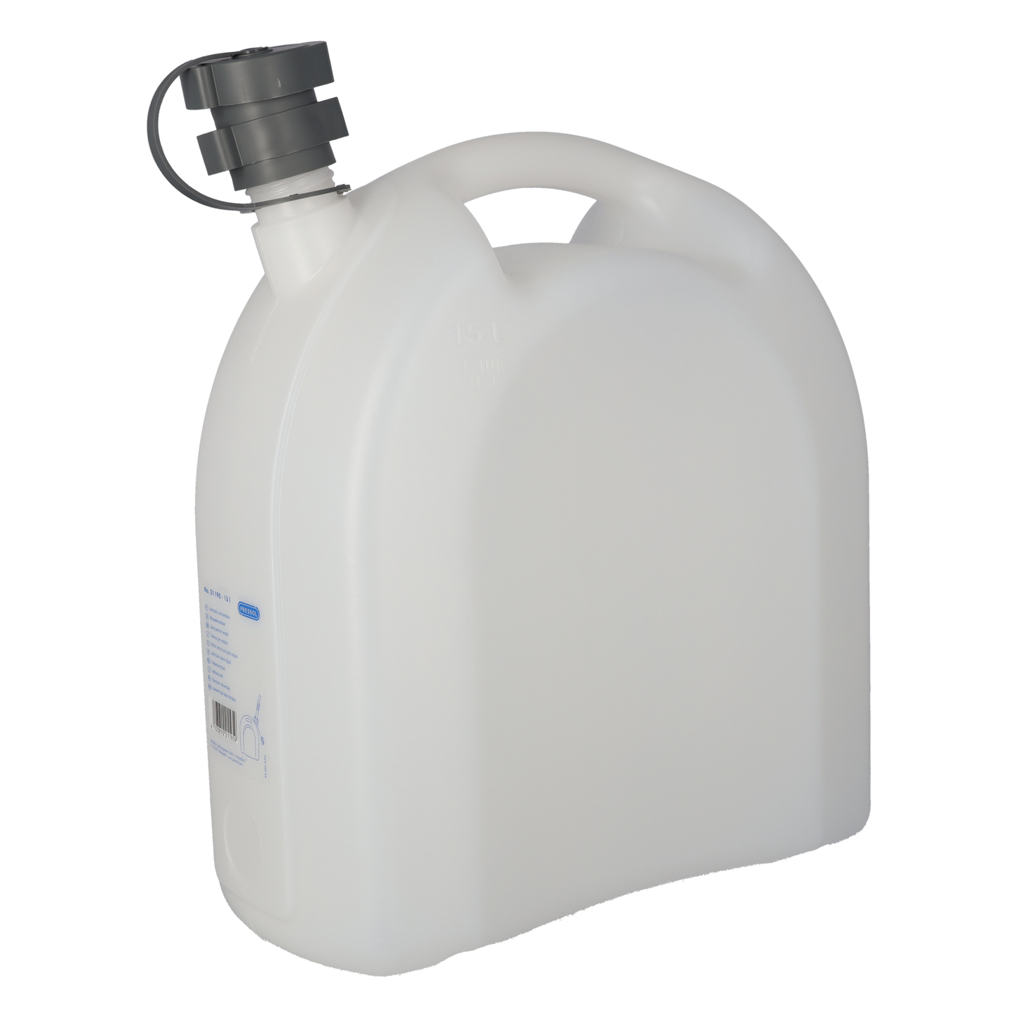 Pressol Wasserkanister-20 Liter aus Polyethylen | Lebensmittelecht | für Trinkwasser und flüssige Lebensmittel | PE-mit Ablasshahn