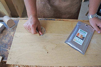 WoodRepair Holzreparatur Astfüller Kompaktbeutel Mahagoni