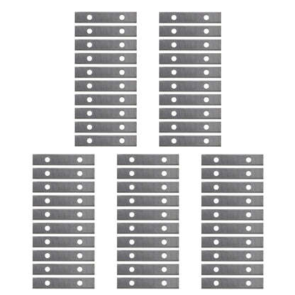 HM-Wendeplatte 4-Schneidkanten, 39,5 x 12 x 1,5 mm, a=26mm, 50 Stück, Wendemesser für Hartholz, Weichholz, Plastik & Spanplatten, WPL für Fräser, T04F