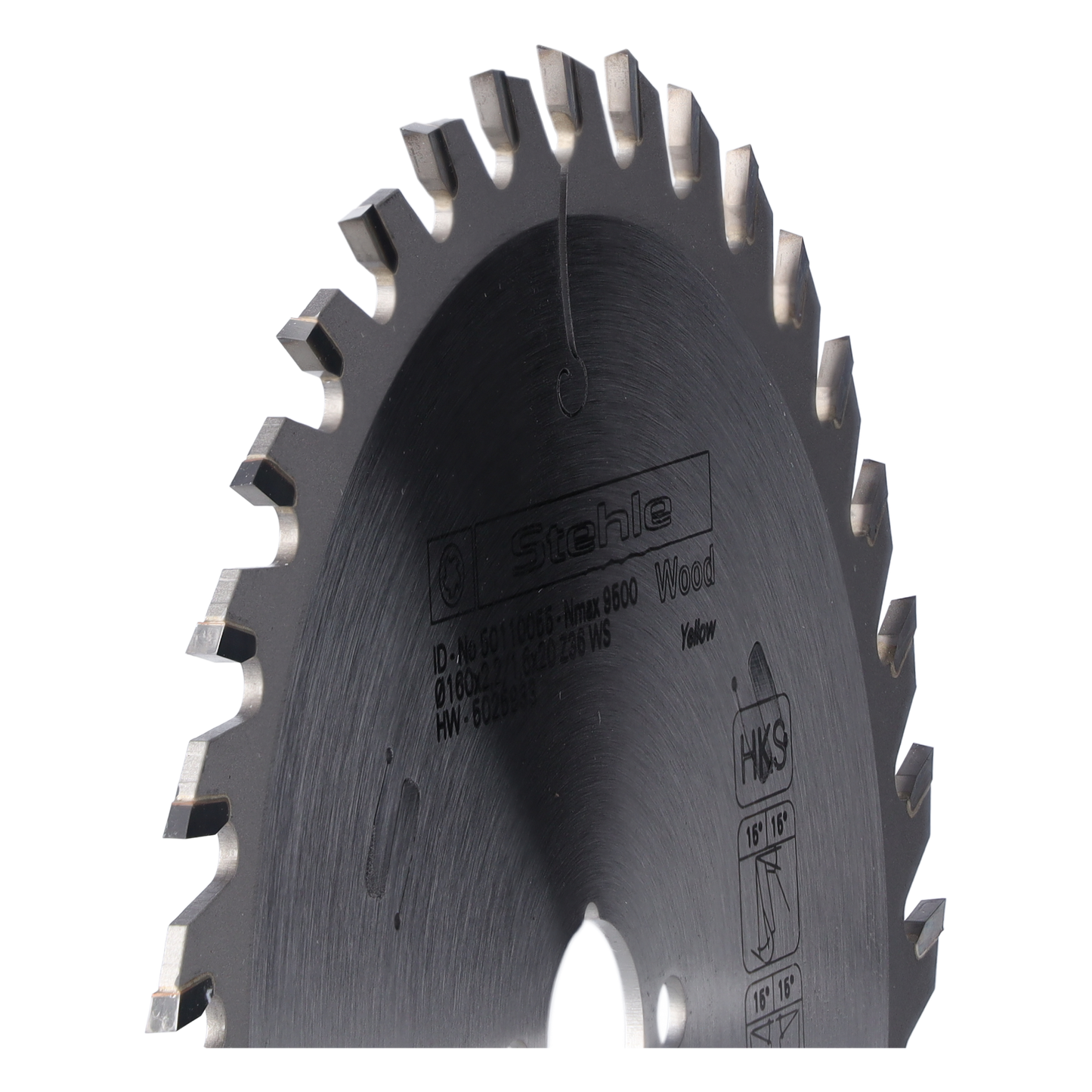 Stehle HW HKS Board Handkreissägeblatt 160x2,2x20mm Z=48 WS | Wechselverzahnung ist speziell für Längs- und Querschnitte | Großzügige HW TC10 Bestückung für viele Nachschliffe