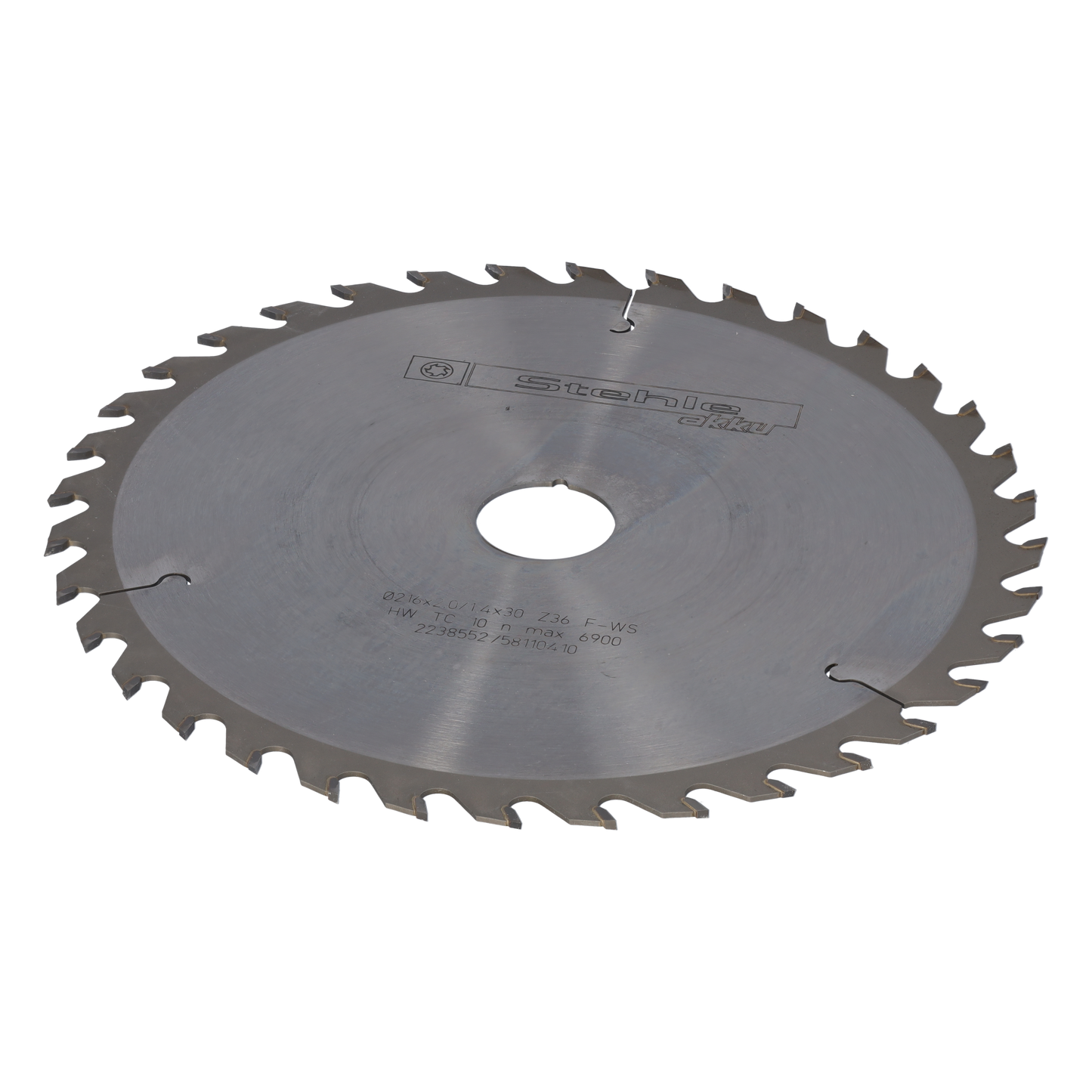 STEHLE Kreissägeblatt 216x2,0/1,4x30mm Z36 F/WS für Massivholz – grober Schnitt · Dünnschnitt für Akku-Handkreissägen · für Hart- und Weichholz