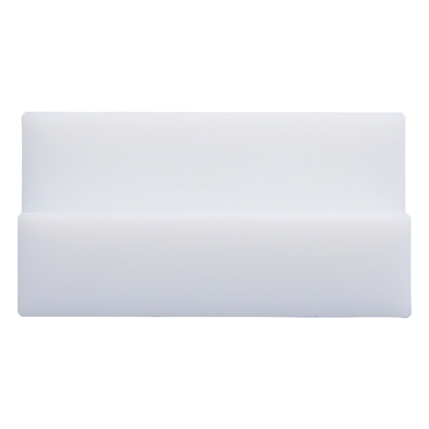 STUBAI Kunststoff-Falzstück PE für Gewerbe mit Handgriff, Prisma 25+35 mm, 130×95×50 mm, weiß – präzise & schonende Falzung beschichteter NE-Metalle, ergonomisch, robust, langlebig, kompakt, einfach.!