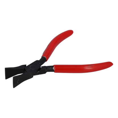 STUBAI Falzzange gerade 24/180 mm (282901) | extra leicht 180 g, Einstecktiefe 35 mm | eingelegtes Gewerbe mit Führungslagerring | C45 geschmiedet, vergütet | Made in Austria