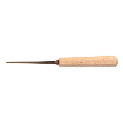 STUBAI Stemmeisen Stechbeitel Serie 52 - Form 71 | einseitig geschliffen 8 mm, mit Holzgriff, für glatte Flächen, zum Vorstechen, Kerb- und Reliefschnitzarbeiten, zur präzisen Bearbeitung von Holz