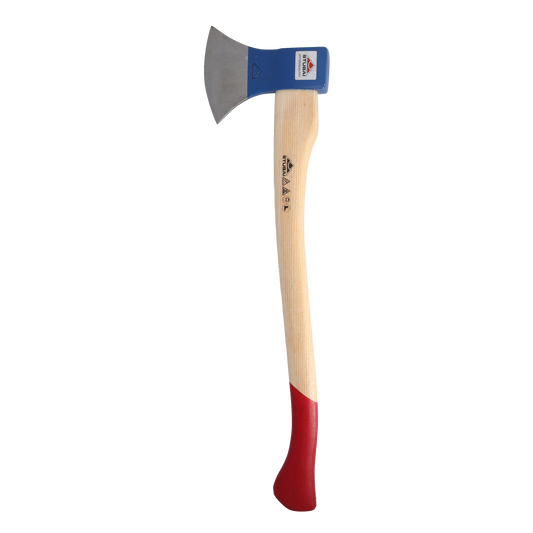 Astbeil / Putzhacke 6716 | breite Form, schlanke Schneide, geschmiedet & poliert | 1200 g Kopfgewicht | Eschenholzstiel geschweift | Schneidenschutz | zum Fällen & Entasten | von STUBAI