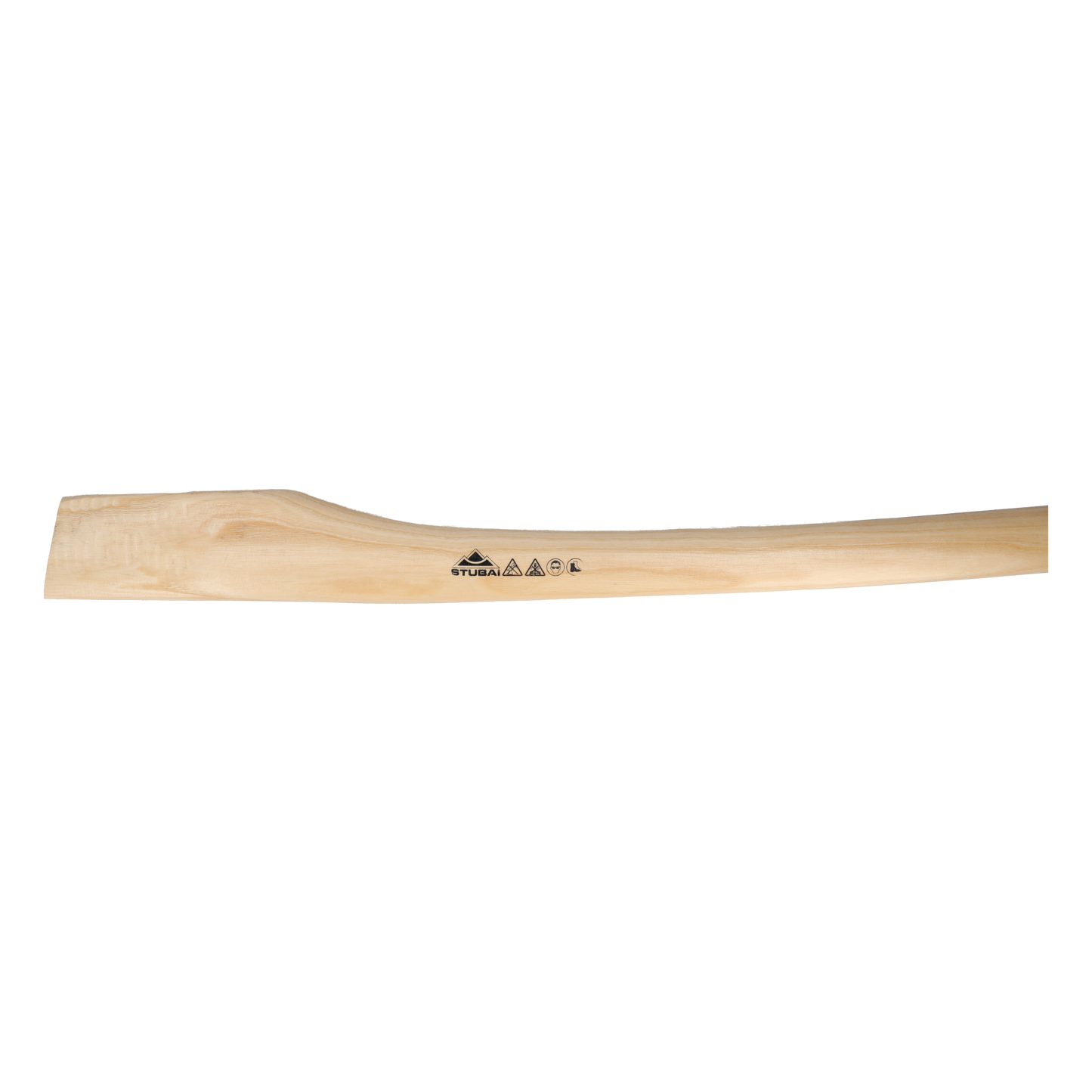STUBAI Ersatzstiel 1050 mm für Stubai Sappie 6733 & 6734 | Eschenholz geschweift | passend für 1000 g & 1100 g Sappies | Tiroler & Unterländer Form @ Gewicht 900 gramm