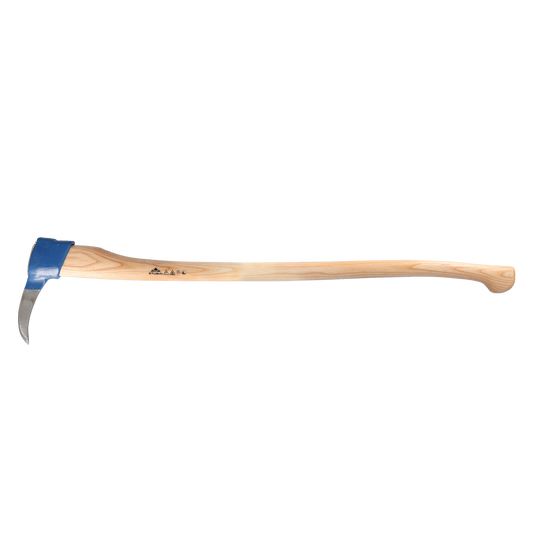 STUBAI SAPPIE Tiroler Form mit Eschenholzstiel – 1200 g Kopfgewicht, gesenkgeschmiedet, Spitze gehärtet, geschliffen und poliert – zum Ziehen, Wenden und Bewegen von Holzstücken