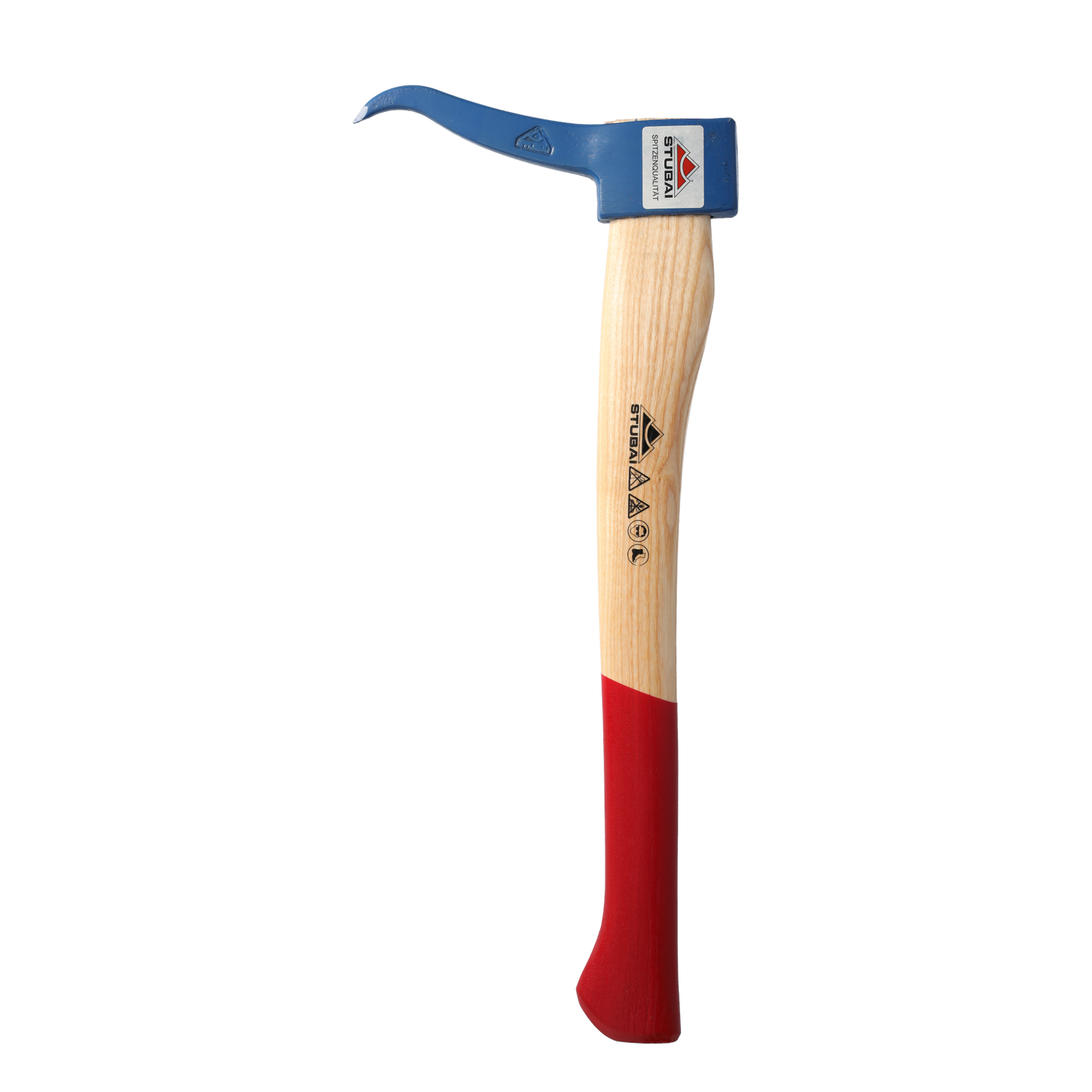 STUBAI HANDSAPPEL mit Eschenholzstiel 450 mm – 650 g Kopfgewicht, gesenkgeschmiedet – zum Aufnehmen, Ziehen und Transportieren von Holzstücken und Baumstämmen – robustes Forstwerkzeug