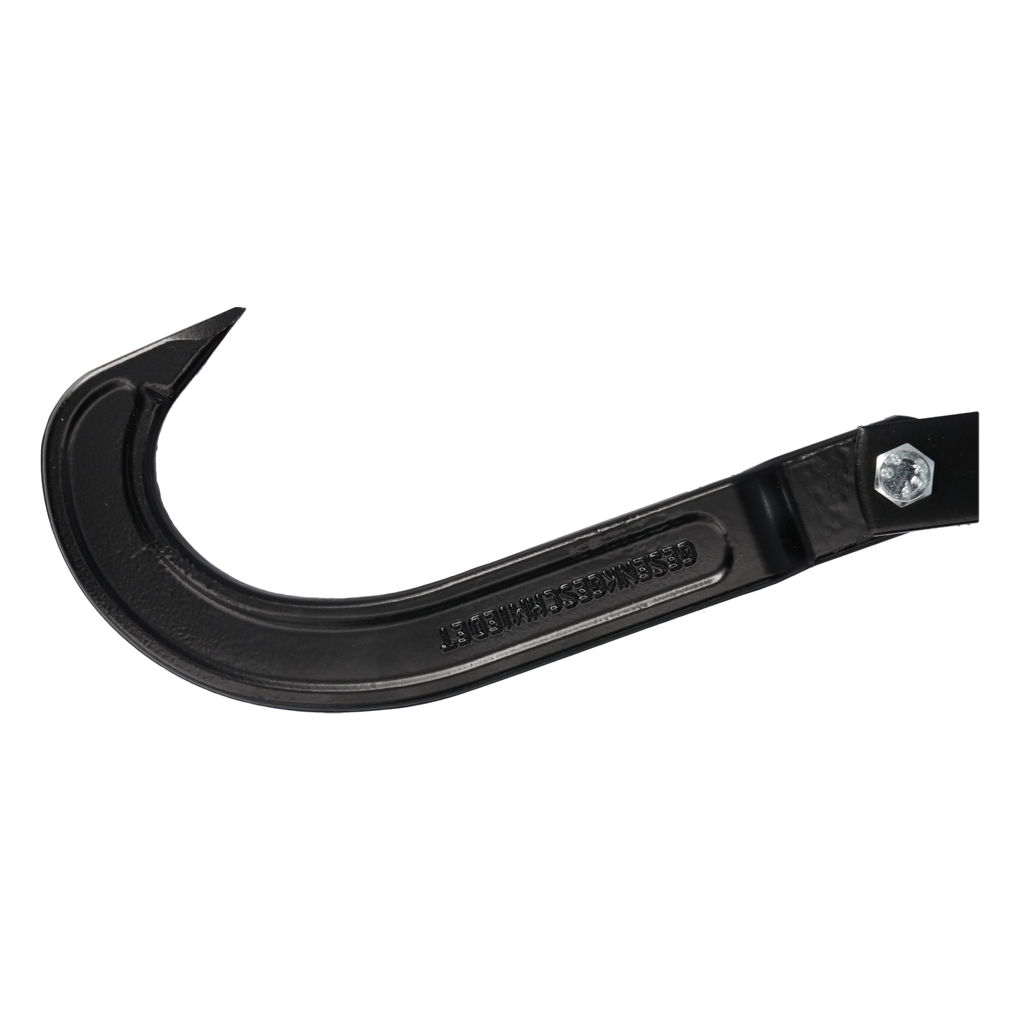 STUBAI Fällheber mit Wendehaken 80 cm Länge, geschmiedet aus Spezialstahl, ergonomischer Korkgriff, Forstwerkzeug zum Drehen & Fällen von Bäumen, FPA-zertifiziert, rot, rückenschonend, 80 cm Länge