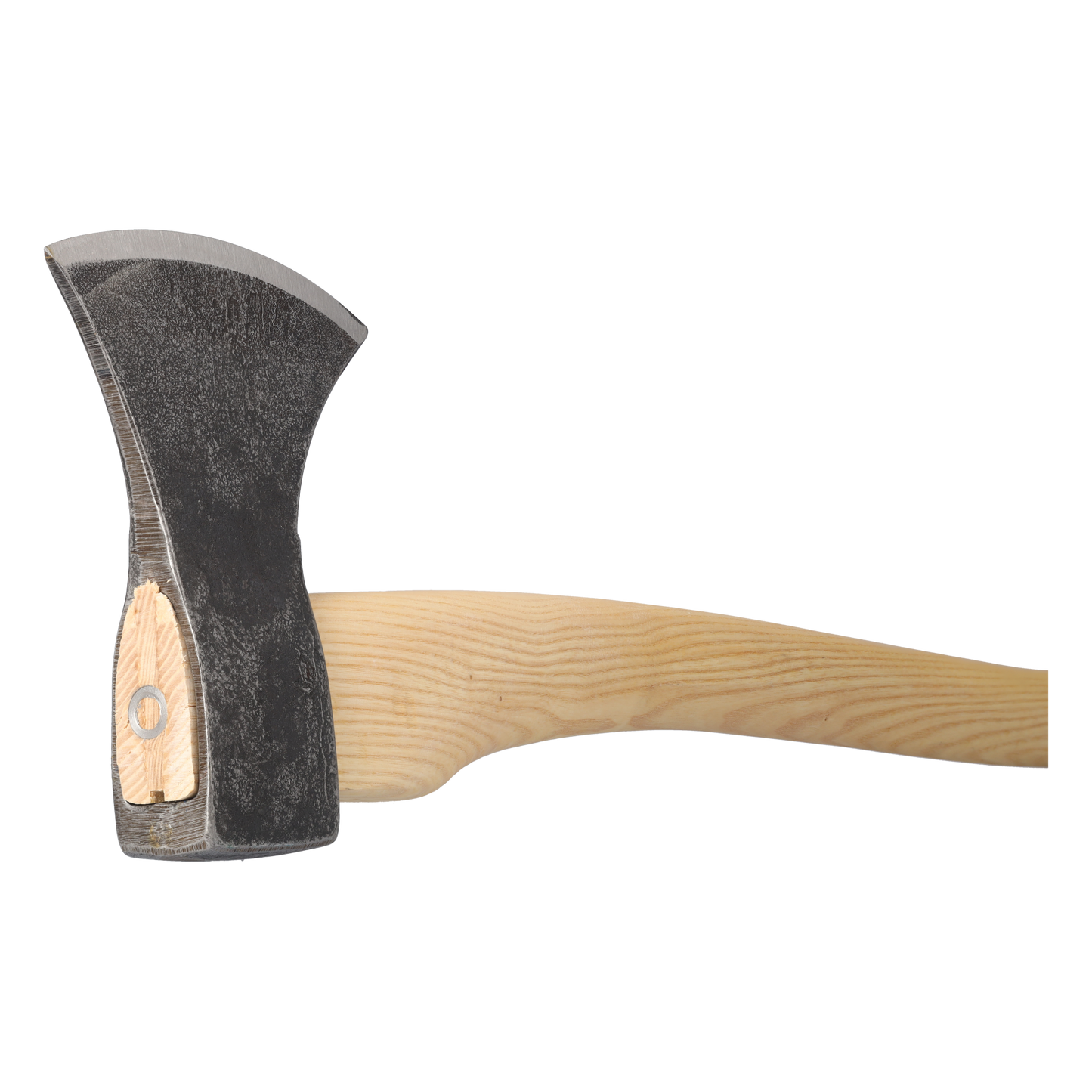 STUBAI Astbeil „Nature“ mit Stiel 650 mm | 1200 g Kopfgewicht | geschmiedeter Axtkopf aus gehärtetem Stahl | Eschenholzstiel ergonomisch | Forstaxt/Beil für Holzspalten, Outdoor & Garten
