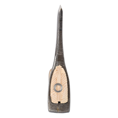 STUBAI Astbeil „Nature“ mit Stiel 650 mm | 1200 g Kopfgewicht | geschmiedeter Axtkopf aus gehärtetem Stahl | Eschenholzstiel ergonomisch | Forstaxt/Beil für Holzspalten, Outdoor & Garten