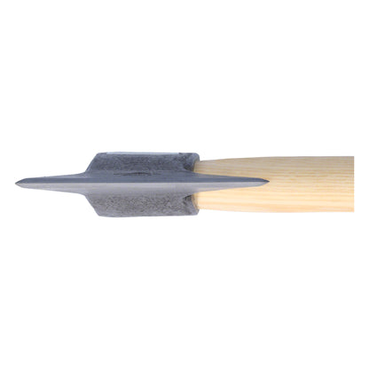 STUBAI Forstaxt „Nature“ Rhein-Form | 1200 g Kopfgewicht | Eschenholzstiel 650 mm | Axt zum Hacken & Holzspalten, Bushcraft & Camping | Made in Austria