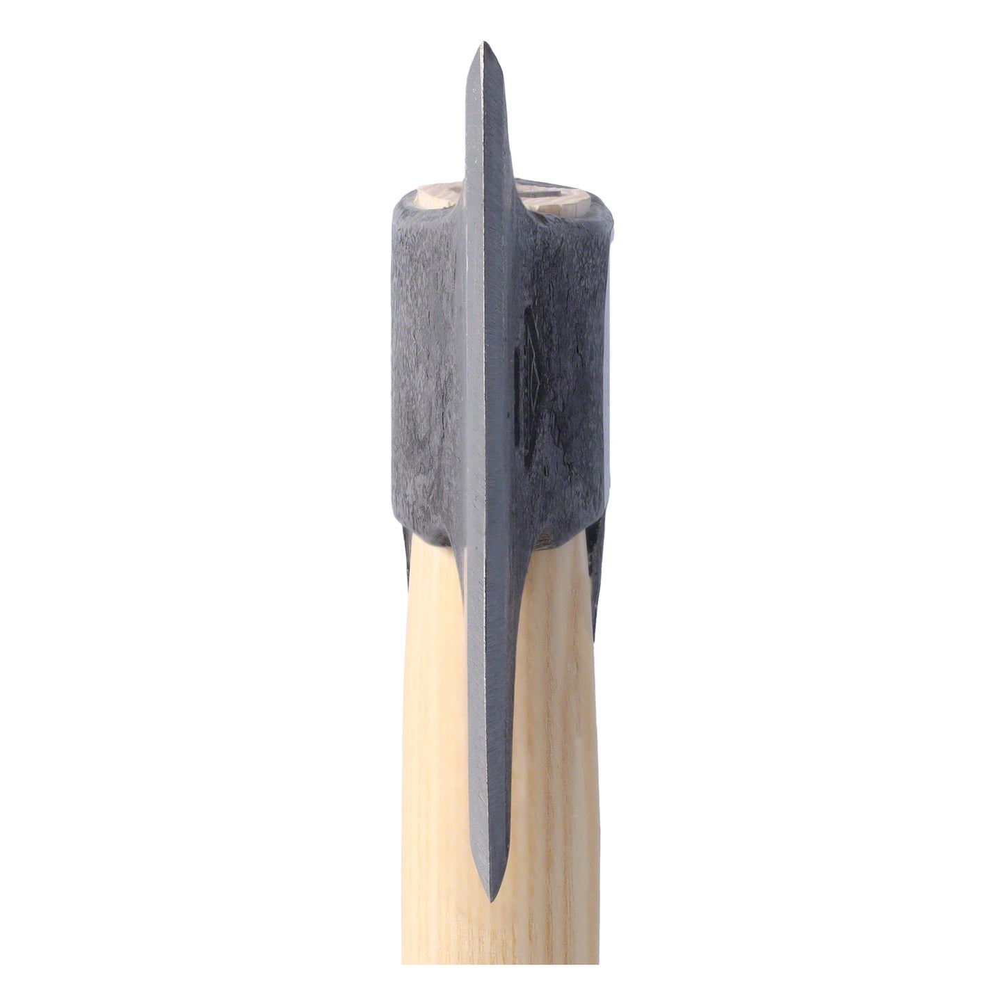 STUBAI Handbeil Nature 800 g | Eschenstiel 380 mm | kleines Forstbeil zum Hacken & Spalten | mit Nagelzieher | geschmiedeter Axtkopf, polierte Schneide | Bushcraft, Camping, Waldarbeit | Made in Austria