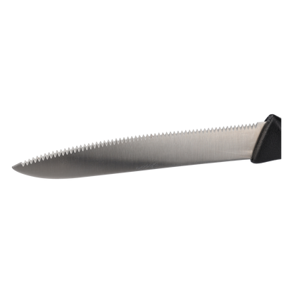 STUBAI hochwertiges Gemüsemesser mit Welle | 100 mm | Küchenmesser Lady Line aus Edelstahl für müheloses Schneiden von Gemüse, Obst & Lebensmitteln, rostfrei, spülmaschinenfest