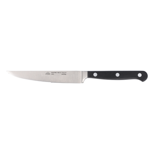 STUBAI hochwertiges Steakmesser | 120 mm | Küchenmesser zum Schneiden von Steaks, Braten und Fleischgerichte, spülmaschinenfest