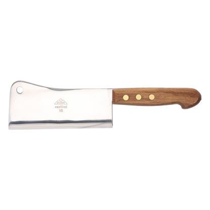 STUBAI Hackbeil 160 mm – Fleischbeil aus hochwertigem Stahl – für Metzger, Jäger, Profiköche & Grillmeister – ergonomischer Griff – zum Hacken von Knochen & Fleisch – Made in Austria