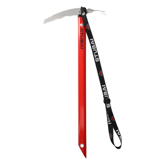 STUBAI Tourenpickel Tour Ultralight | 52 cm | Eispickel für Bergsteiger und Skitouren, ohne Manschette, mit Handschlaufe