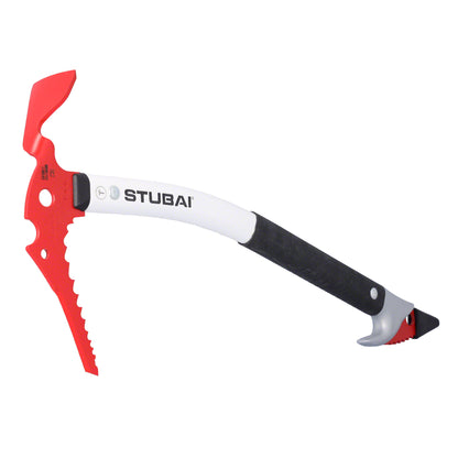 STUBAI Eisgerät Hornet Protect 46 cm mit Flachschaufel – Steileisgerät mit Stahlkopf, Fingerschutz und Handschlaufe für Einsteiger
