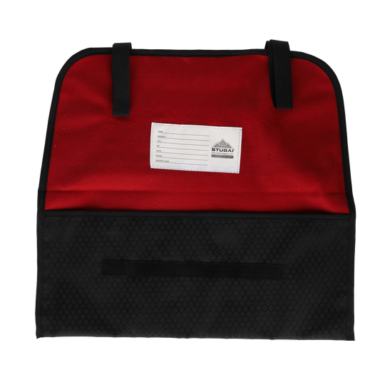 STUBAI GEARBAG VELCRO Allzwecktasche – robuste Aufbewahrungstasche für Steigeisen, Eisschrauben & Ersatzhauen – mit Klettverschluss, feuchtigkeitsabweisend, flexibel & leicht