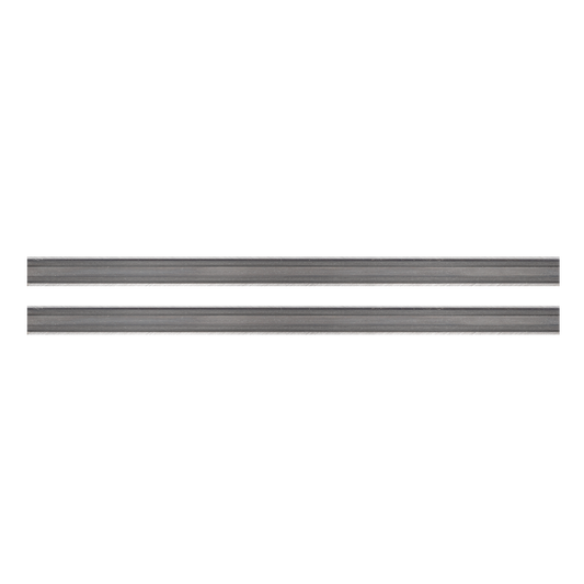 Tersa Hobelmesser | 400x10x2,3mm | 2 Stück | T12SMG | für Hartholz und Weichholz gut geeignet | Systemhobelmesser passend für Tersa-Spannsysteme